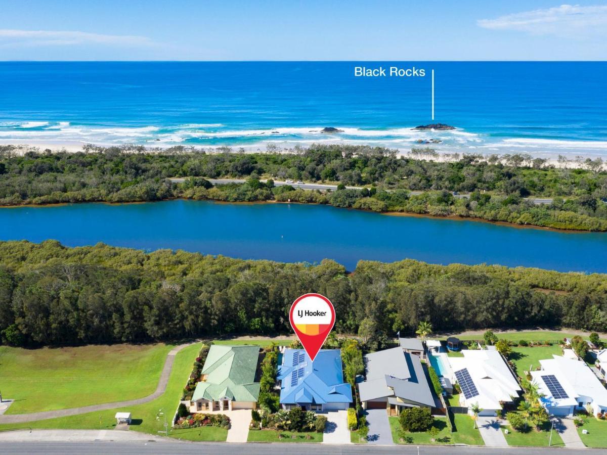 Black Rock Beach House With Pool Pottsville Buitenkant foto